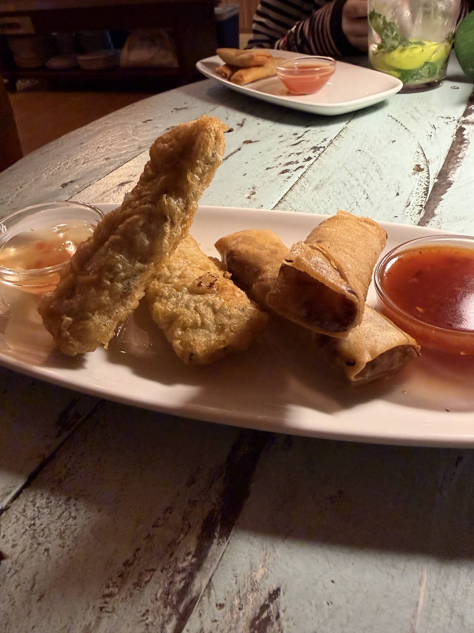 Fresh Vietnamese spring rolls